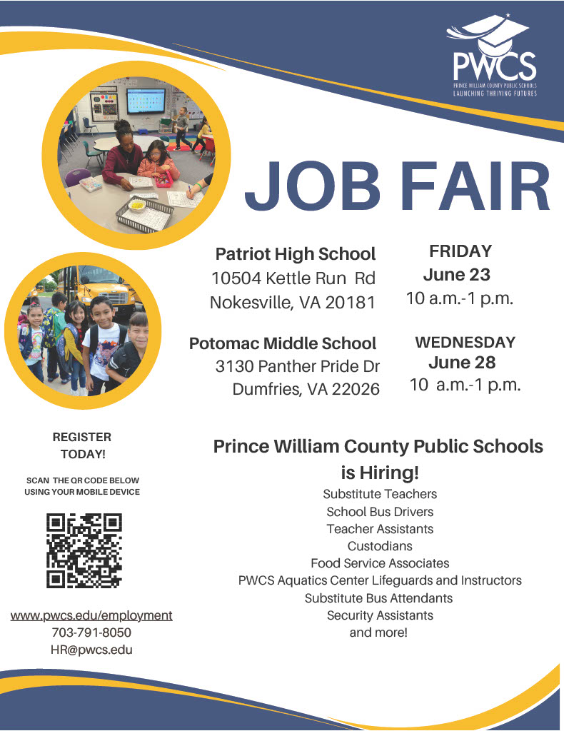 PWCS Job Fair - Victory Elementary School