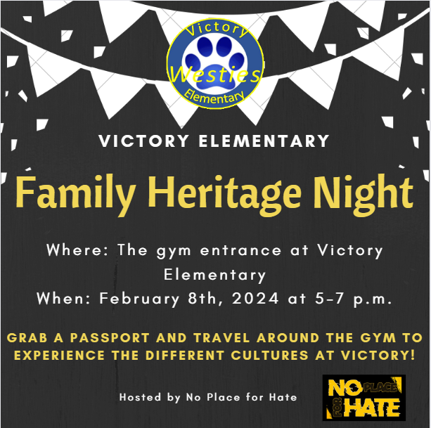 Family Heritage Night Victory Elementary School